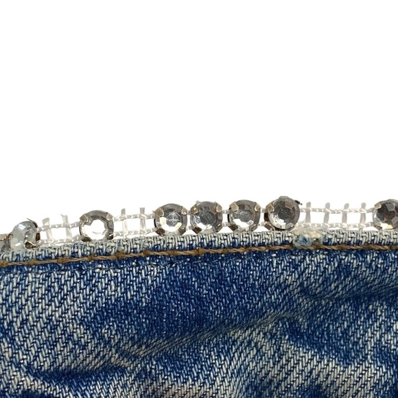 REFORMATION Stardust High Rise Straight Jeans in Colorado Wash Size 27 - Picture 11 of 13